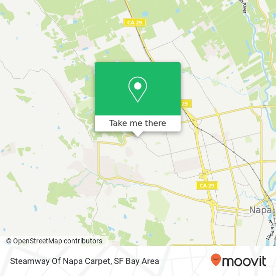 Mapa de Steamway Of Napa Carpet