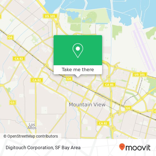 Digitouch Corporation map