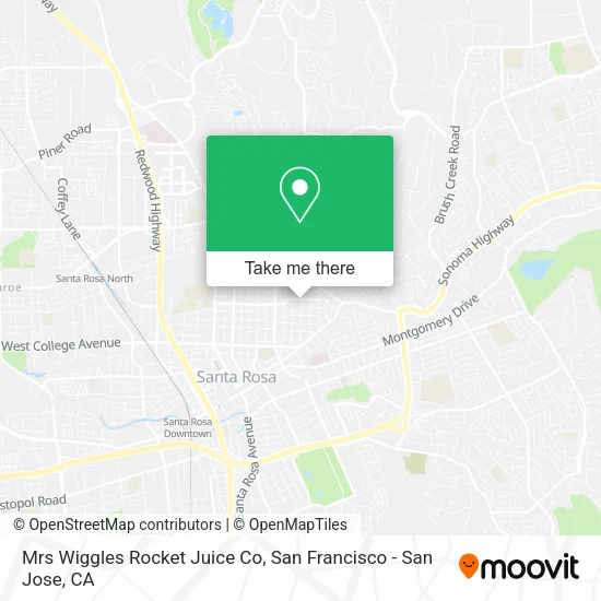 Mapa de Mrs Wiggles Rocket Juice Co