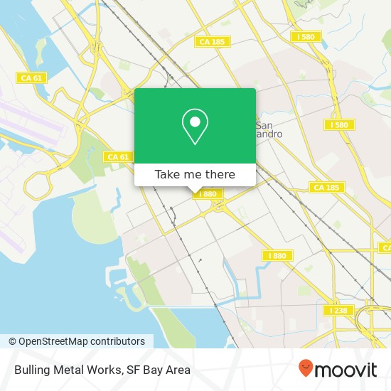Mapa de Bulling Metal Works