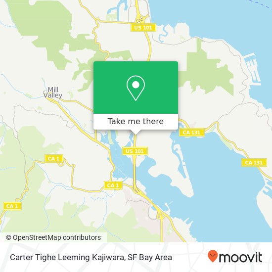 Mapa de Carter Tighe Leeming Kajiwara