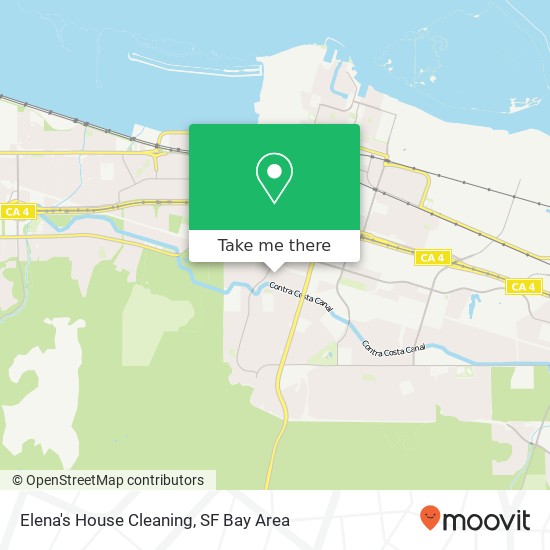 Elena's House Cleaning map