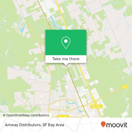 Amway Distributors map