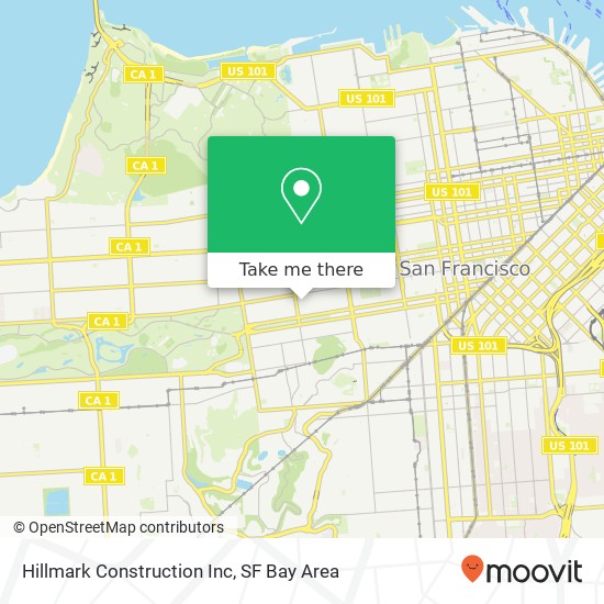 Mapa de Hillmark Construction Inc