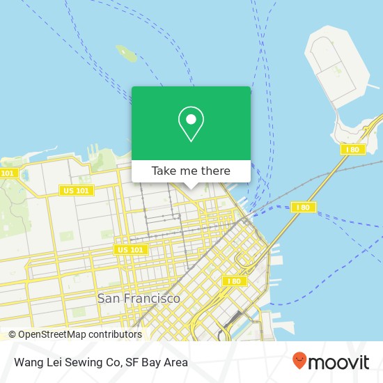 Wang Lei Sewing Co map