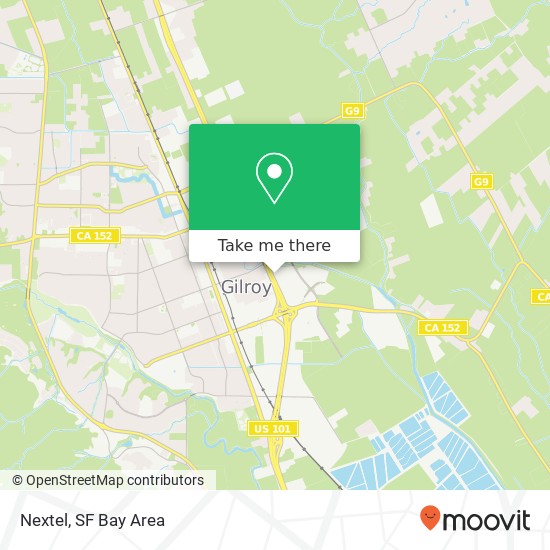 Mapa de Nextel