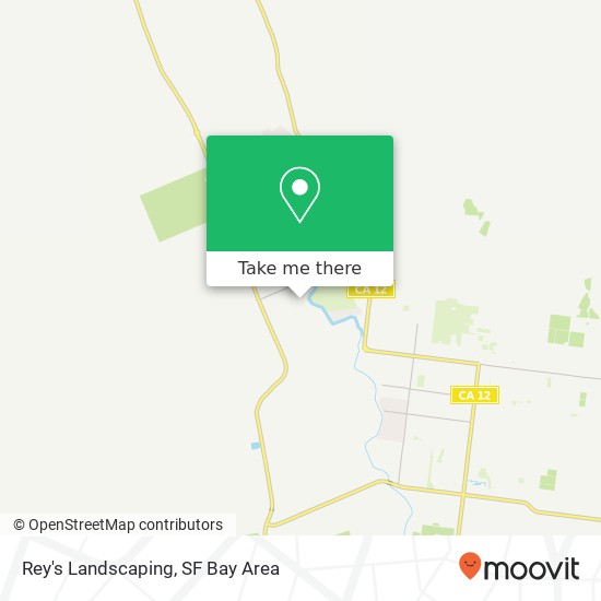 Rey's Landscaping map