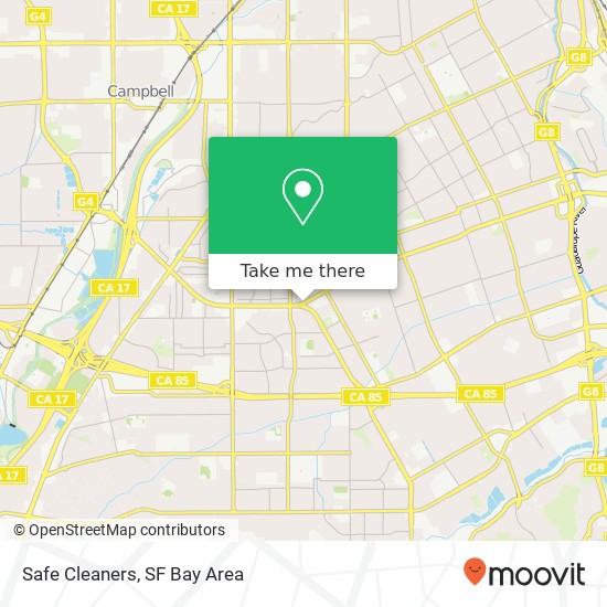Safe Cleaners map