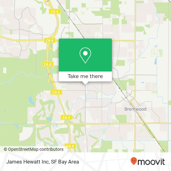 James Hewatt Inc map