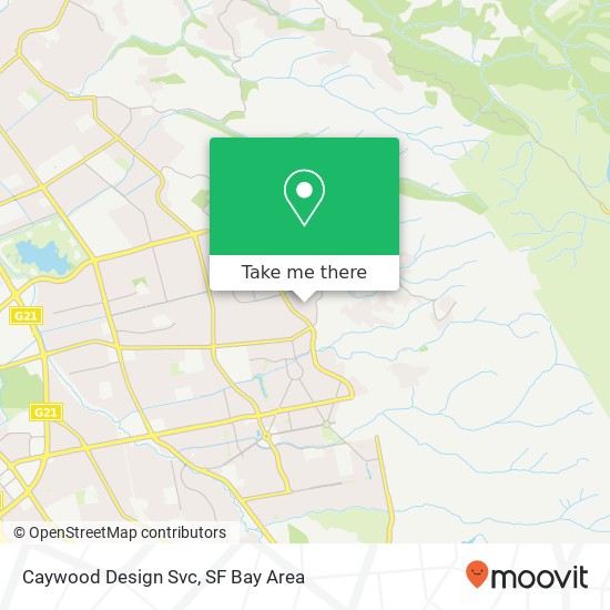 Mapa de Caywood Design Svc