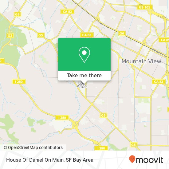 House Of Daniel On Main map