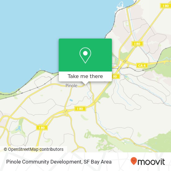 Mapa de Pinole Community Development