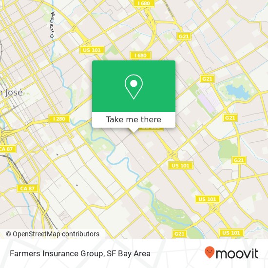 Farmers Insurance Group map