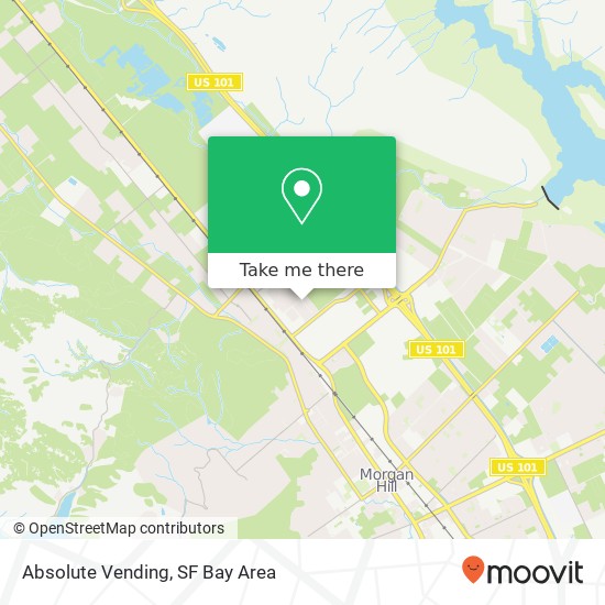 Mapa de Absolute Vending