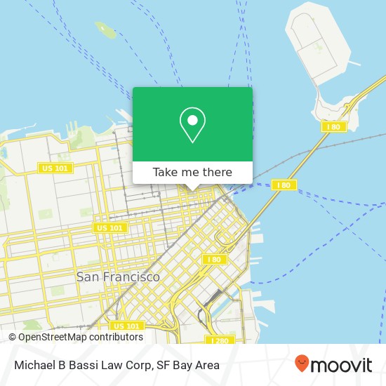 Mapa de Michael B Bassi Law Corp
