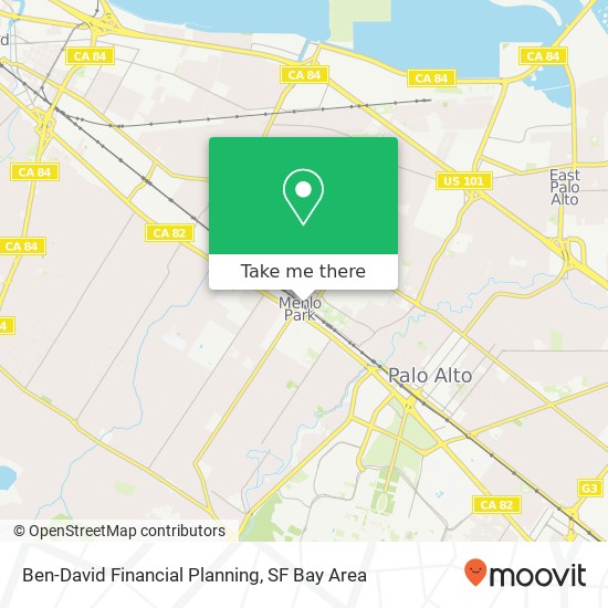 Mapa de Ben-David Financial Planning