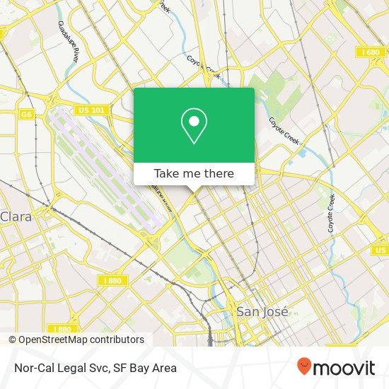 Nor-Cal Legal Svc map