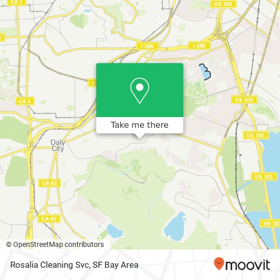 Mapa de Rosalia Cleaning Svc