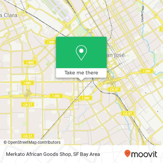 Merkato African Goods Shop map