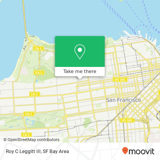 Roy C Leggitt III map