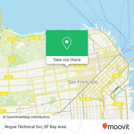 Mapa de Rogue Technical Svc