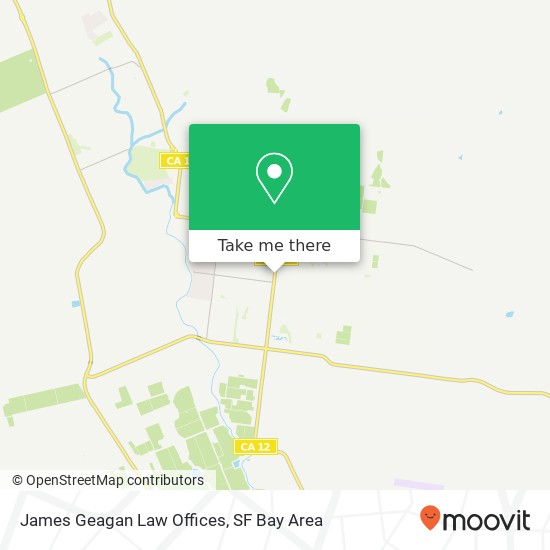 Mapa de James Geagan Law Offices