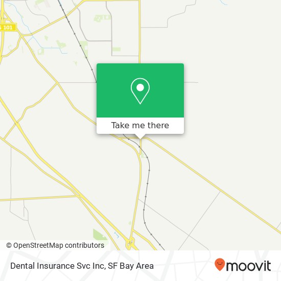 Dental Insurance Svc Inc map