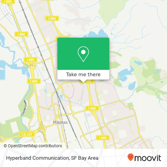 Hyperband Communication map