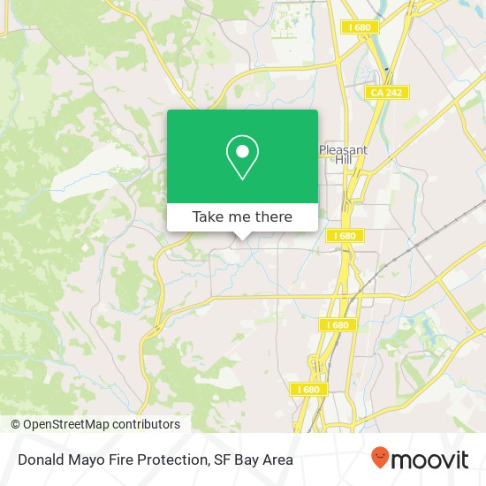 Donald Mayo Fire Protection map