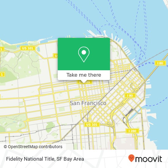 Fidelity National Title map