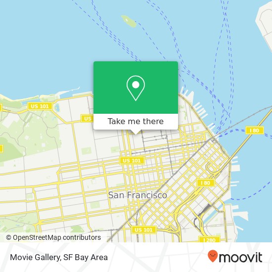 Mapa de Movie Gallery