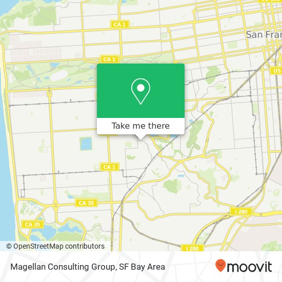 Magellan Consulting Group map