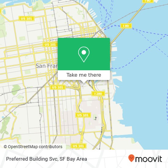 Preferred Building Svc map