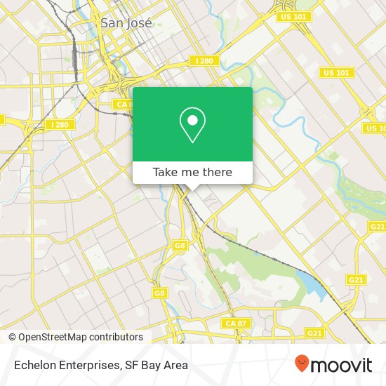 Mapa de Echelon Enterprises