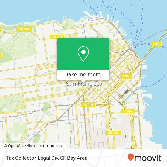 Mapa de Tax Collector-Legal Div