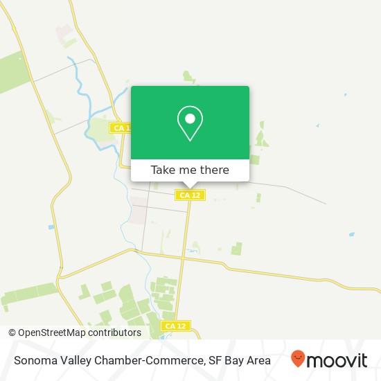 Sonoma Valley Chamber-Commerce map