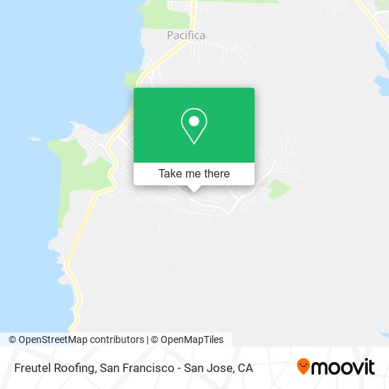 Freutel Roofing map