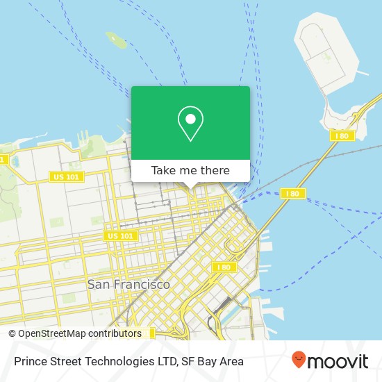 Mapa de Prince Street Technologies LTD
