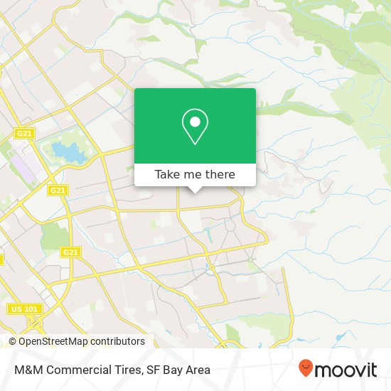 M&M Commercial Tires map