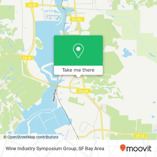 Wine Industry Symposium Group map