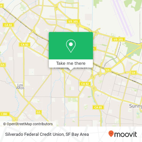 Silverado Federal Credit Union map