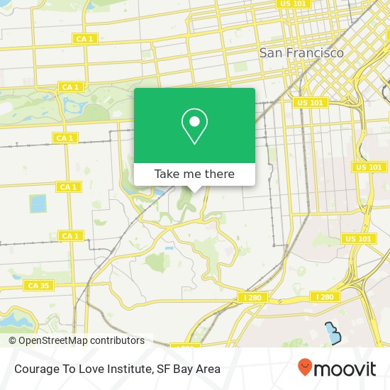 Courage To Love Institute map