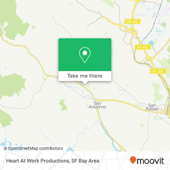 Heart At Work Productions map