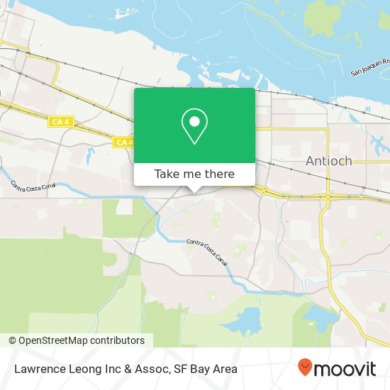 Lawrence Leong Inc & Assoc map