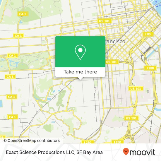Exact Science Productions LLC map