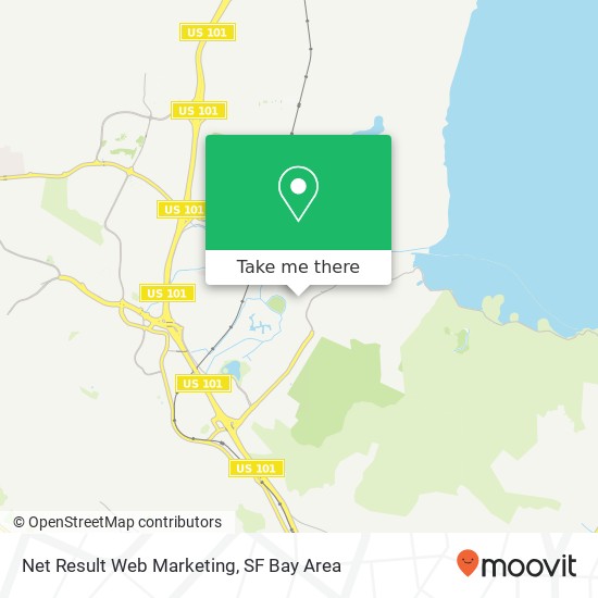 Net Result Web Marketing map