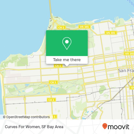 Curves For Women map