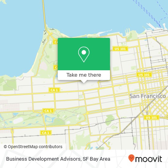 Business Development Advisors map