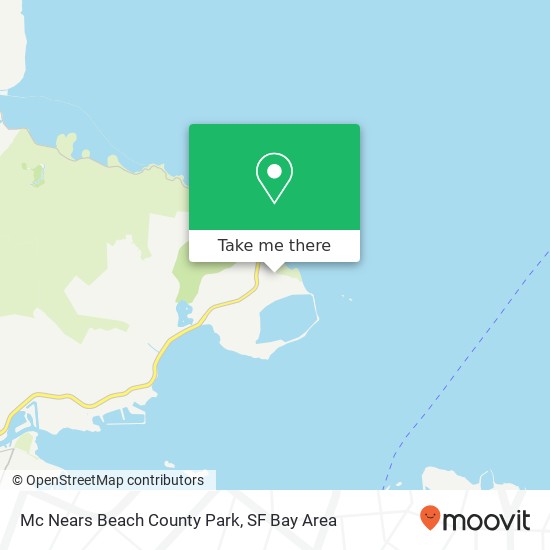 Mc Nears Beach County Park map