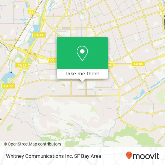Whitney Communications Inc map